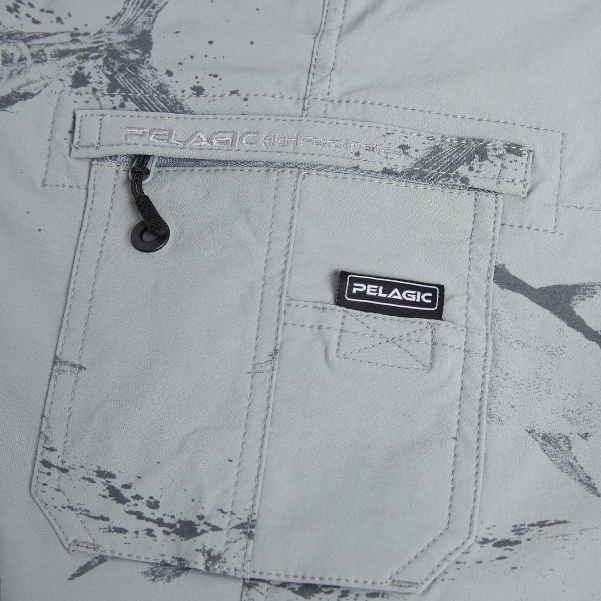 Pelagic Hot Sale / Youth Hybrid Shorts - Youth Traverse Gyotaku