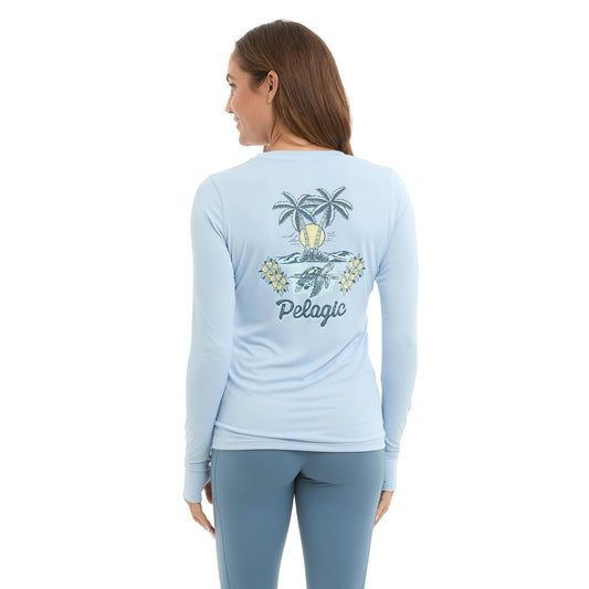 Pelagic Essential / Ws Fishing Shirt - Ws Aquatek Isla Tortuga