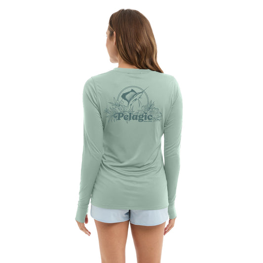 Pelagic Deals / Ws Fishing Shirt - Ws Aquatek Tropic Sea