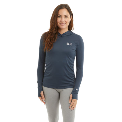 Pelagic Classic / Ws Hooded Fishing Shirt - Ws Aquatek Eagle Fade