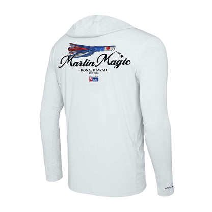 Pelagic Recommended / Hooded Fishing Shirt - Vaportek Marlin Magic