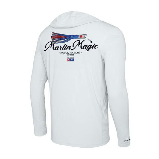 Pelagic Recommended / Hooded Fishing Shirt - Vaportek Marlin Magic