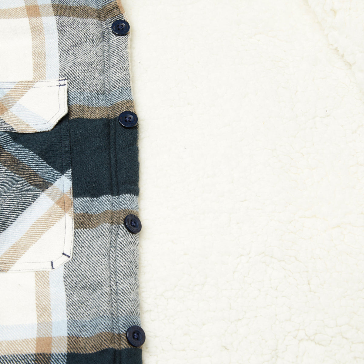Pelagic Latest / Sherpa Lined Flannel - Kodiak