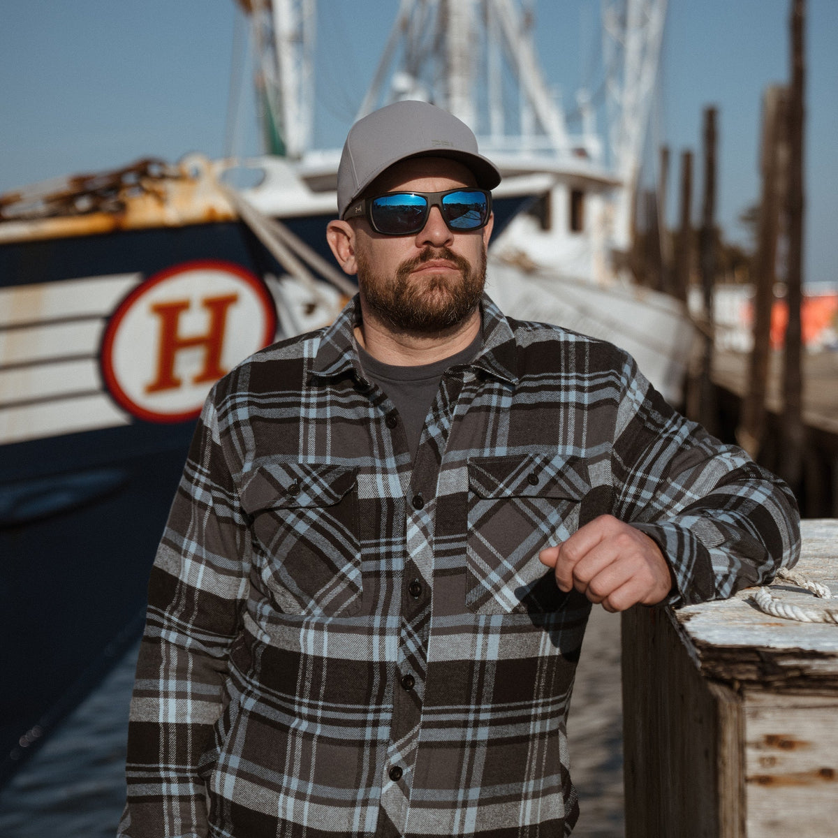 Pelagic Classic / Sherpa Lined Flannel - Kodiak