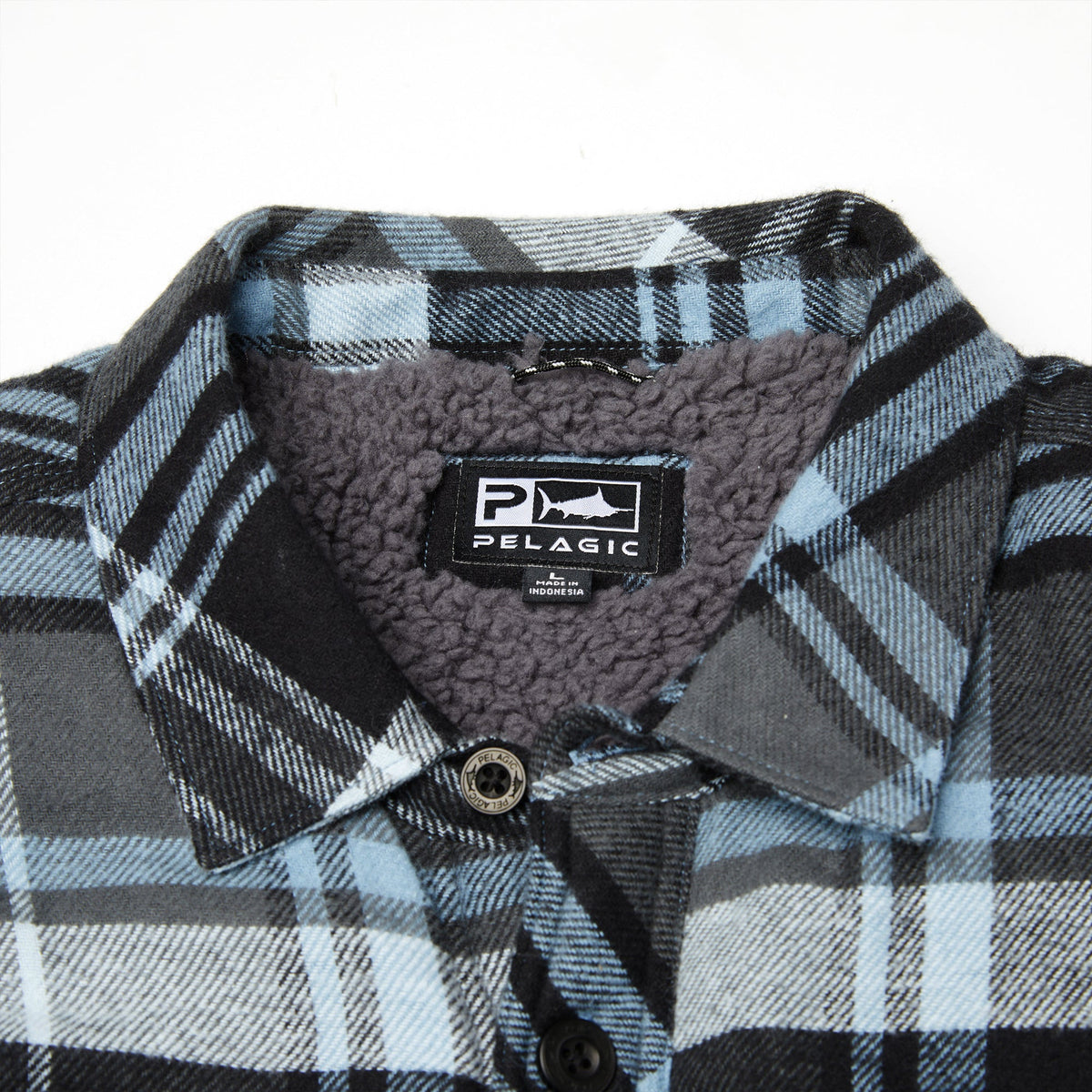 Pelagic Classic / Sherpa Lined Flannel - Kodiak