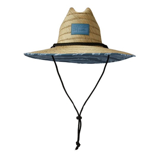 Pelagic Best Seller / Straw Hat - Baja Wahoo Camo