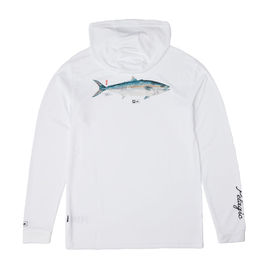 Pelagic Signature / Youth Hooded Fishing Shirt - Youth Aquatek Yellowtail