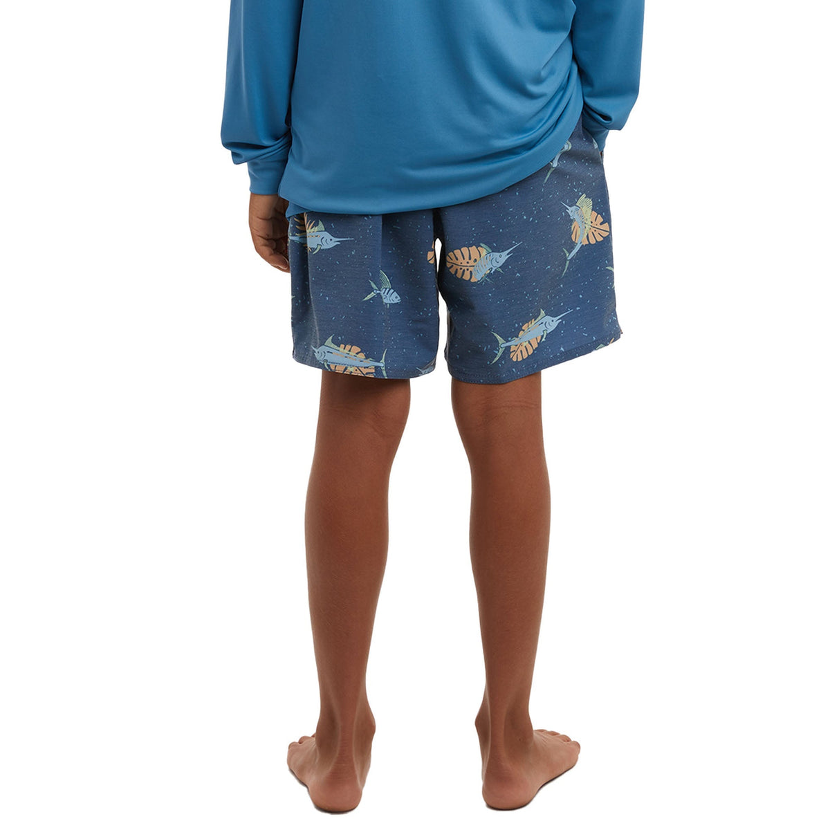 Pelagic Classic / Youth Elastic Waist Shorts - Youth Dockside
