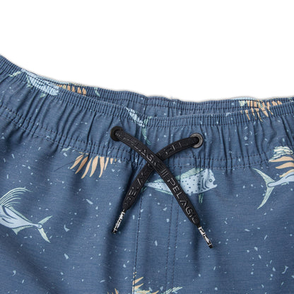 Pelagic Classic / Youth Elastic Waist Shorts - Youth Dockside