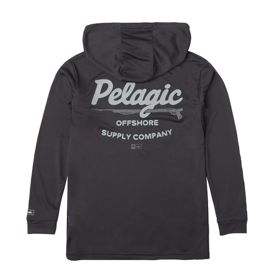 Pelagic Exclusive / Kid's Hooded Fishing Shirt - Kid's Aquatek Gunner