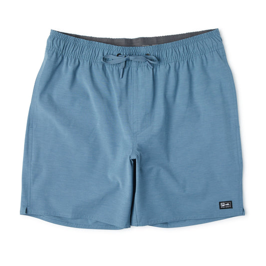 Pelagic Latest / Elastic Waist Shorts 17" - Dockside Deep Sea Sporty
