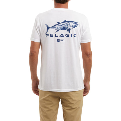 Pelagic Everyday / T-Shirt - Gyotaku Tuna
