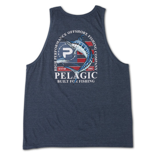 Pelagic Smart Buy / Tank Top - Patriot Marlin