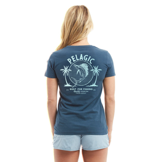 Pelagic Deals / Ws T-Shirt - Ws Twin Palms