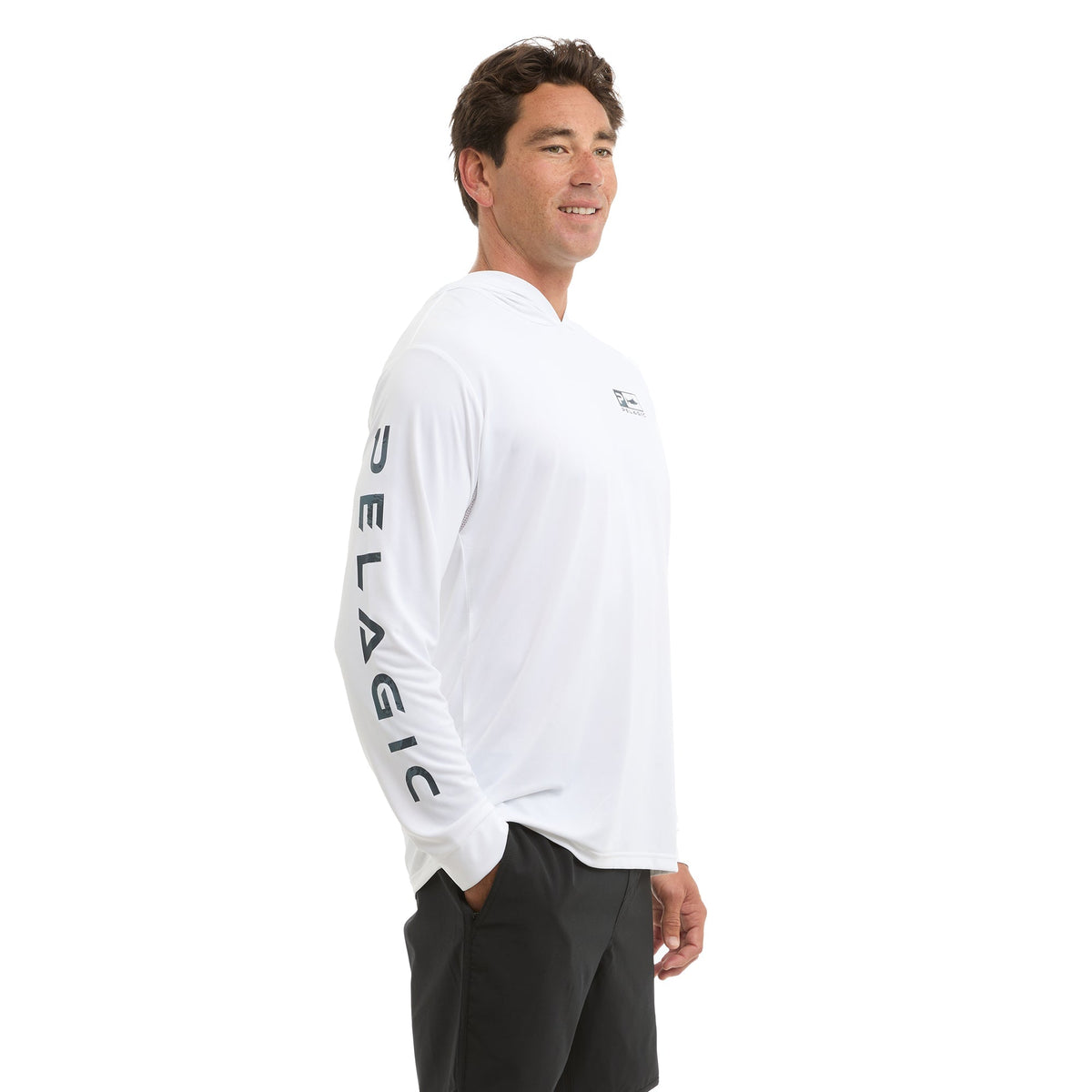Pelagic Discount / Hooded Fishing Shirt - Aquatek Icon Camo