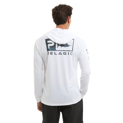 Pelagic Discount / Hooded Fishing Shirt - Aquatek Icon Camo