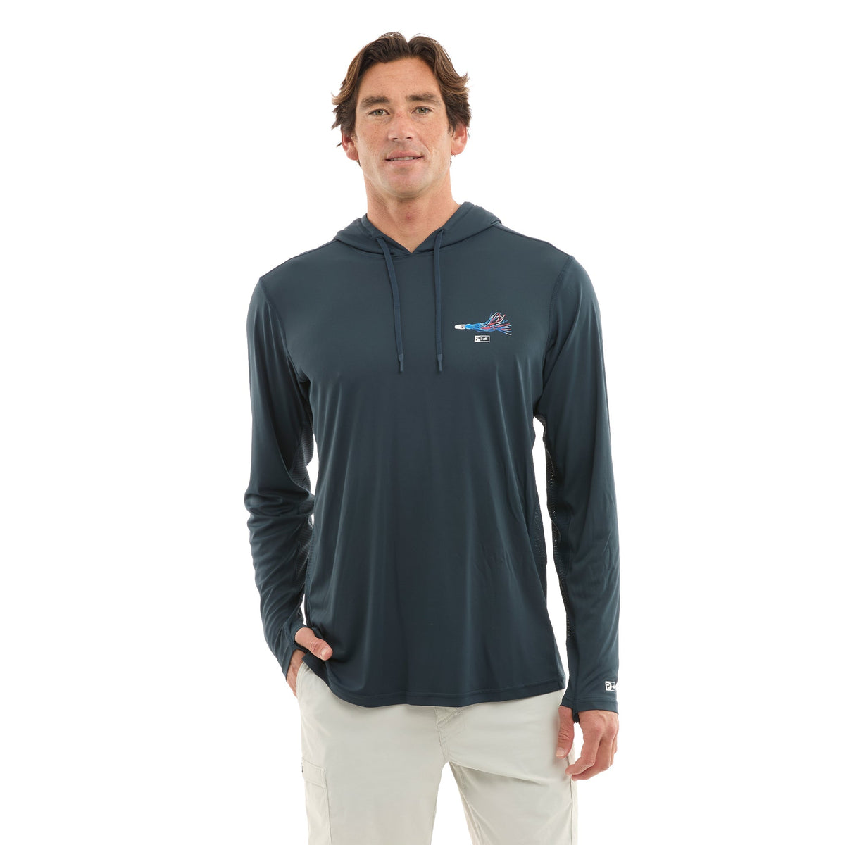 Pelagic Trending / Hooded Fishing Shirt - Vaportek Short Corner