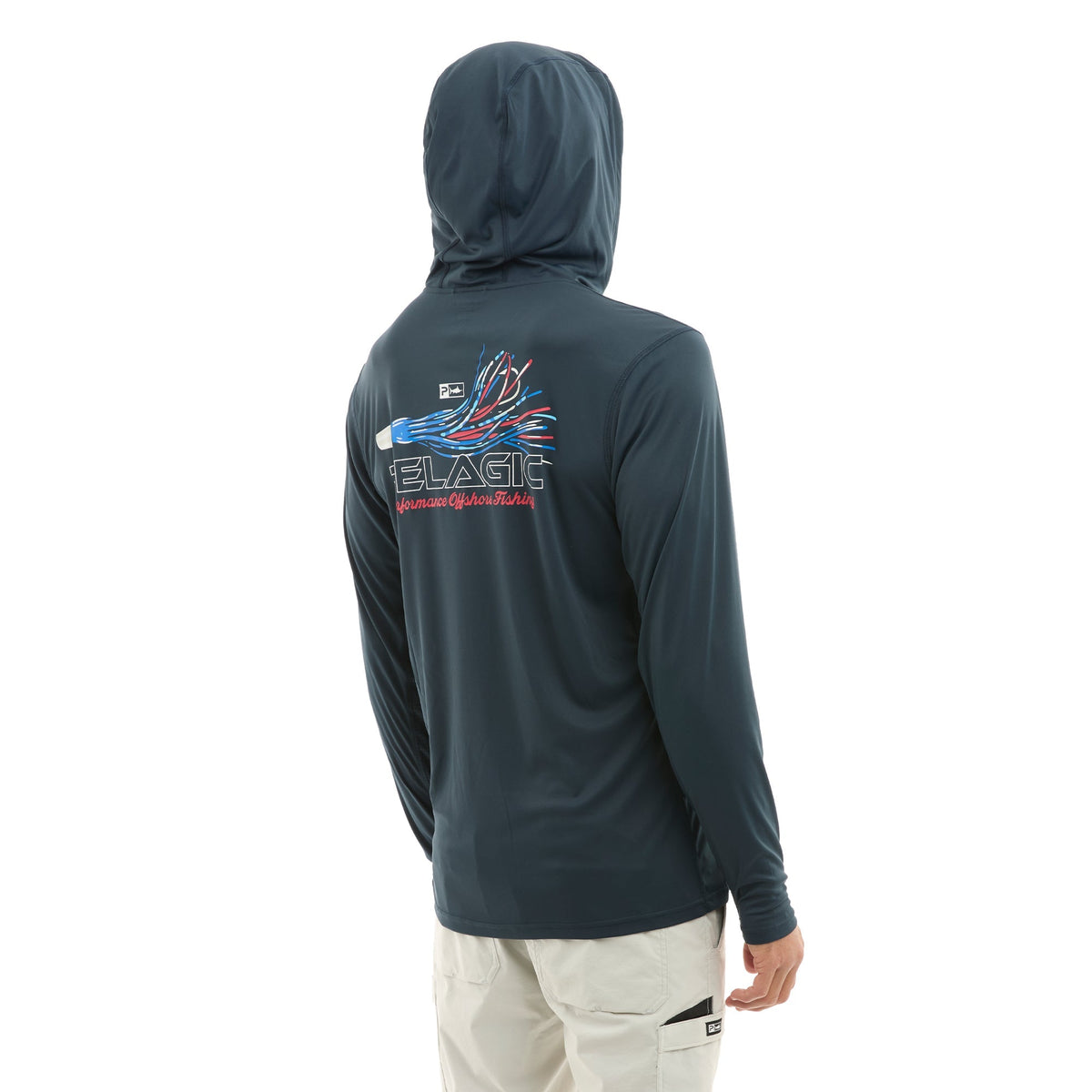 Pelagic Trending / Hooded Fishing Shirt - Vaportek Short Corner