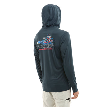 Pelagic Trending / Hooded Fishing Shirt - Vaportek Short Corner