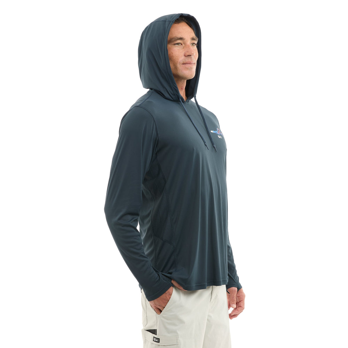 Pelagic Trending / Hooded Fishing Shirt - Vaportek Short Corner
