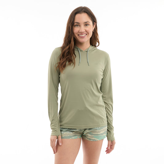 Pelagic Hot Sale / Ws Hooded Fishing Shirt - Ws Vaportek